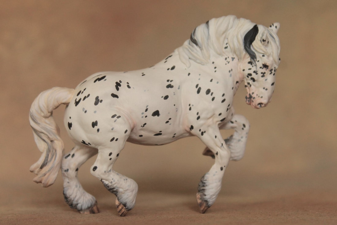 impexit Resin Snow Ball Horse 6/4/4 cm